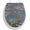 Water Lilies by Claude Monet Toilet Seat Decal (Personalized)