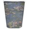 Water Lilies by Claude Monet Trash Can White