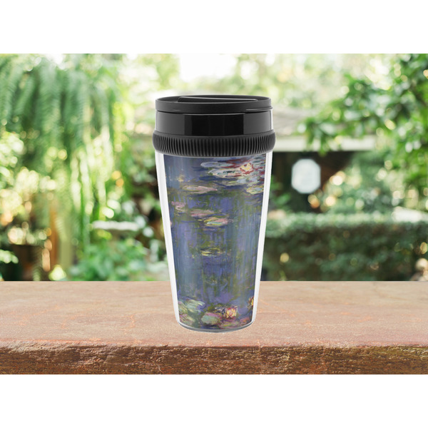 Water Lilies by Claude Monet Travel Mug Lifestyle (Personalized)