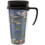Water Lilies by Claude Monet Acrylic Travel Mug with Handle