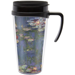 Water Lilies by Claude Monet Acrylic Travel Mug with Handle