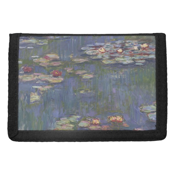 Custom Water Lilies by Claude Monet Trifold Wallet