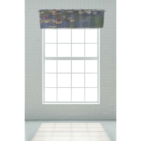 Water Lilies by Claude Monet Valance - On window