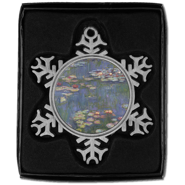 Water Lilies by Claude Monet Vintage Snowflake - In box