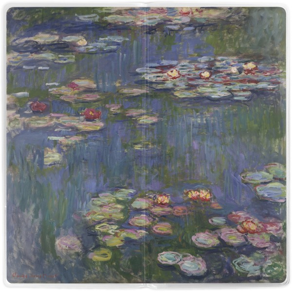 Water Lilies by Claude Monet Vinyl Document Wallet - Apvl