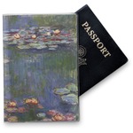 Water Lilies by Claude Monet Vinyl Passport Holder