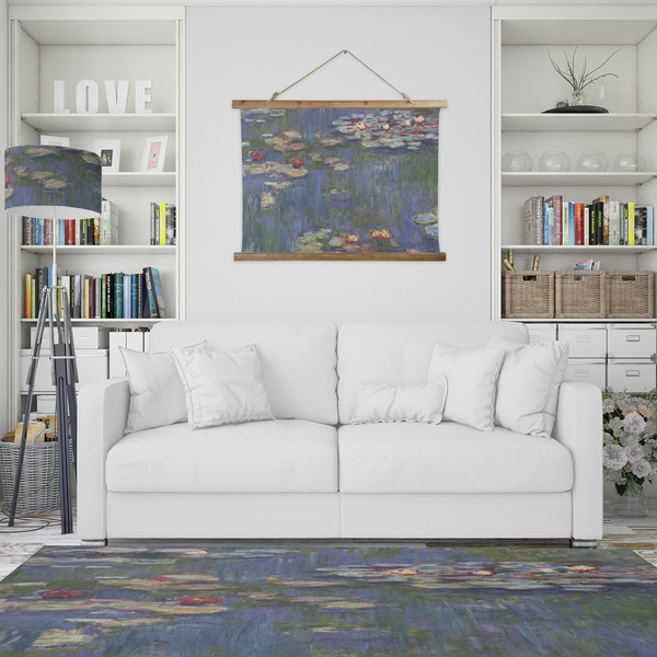 Water Lilies by Claude Monet Wall Hanging Tapestry - IN CONTEXT