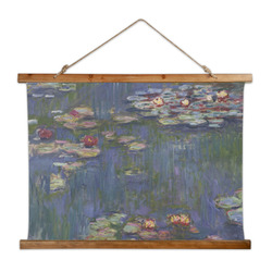 Water Lilies by Claude Monet Wall Hanging Tapestry - Wide