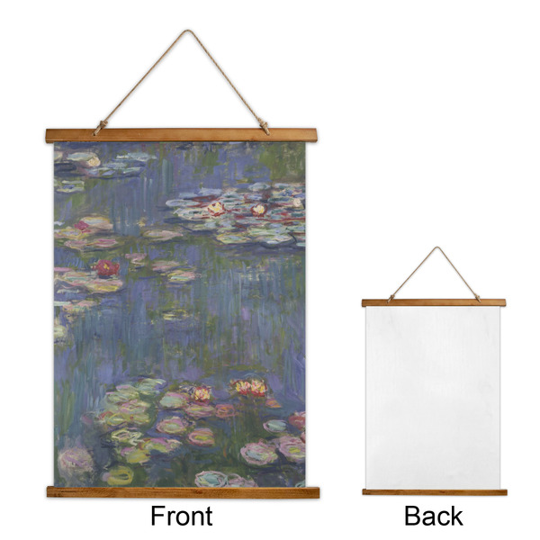 Water Lilies by Claude Monet Wall Hanging Tapestry - Portrait - APPROVAL