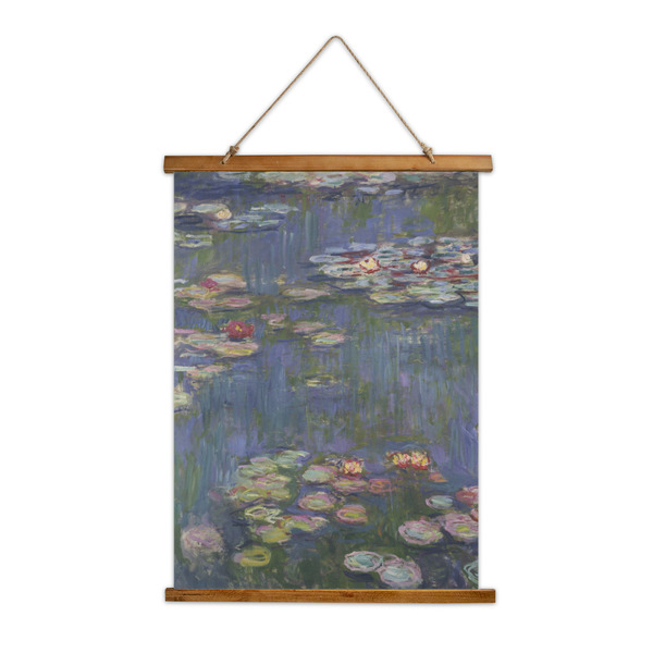 Custom Water Lilies by Claude Monet Wall Hanging Tapestry - Tall