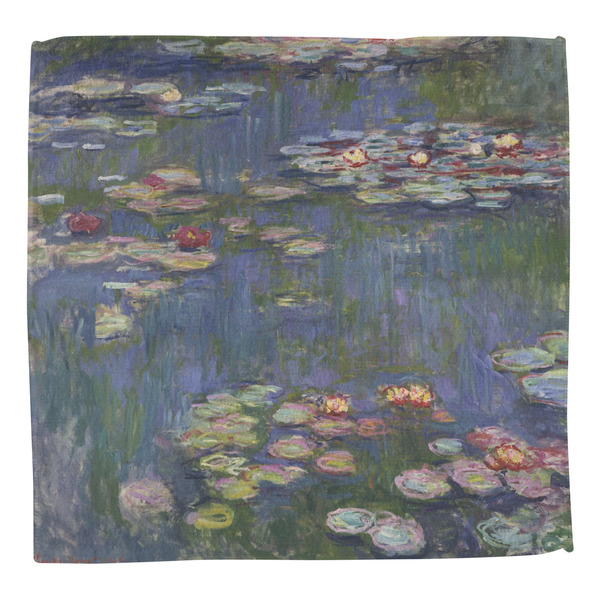 Water Lilies by Claude Monet Washcloth - Front - No Soap
