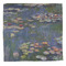 Water Lilies by Claude Monet Washcloth - Front - No Soap