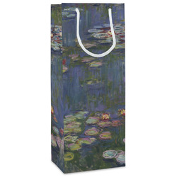 Water Lilies by Claude Monet Wine Gift Bags