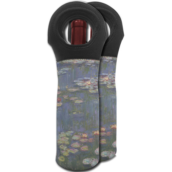 Water Lilies by Claude Monet Wine Tote Bag - MAIN