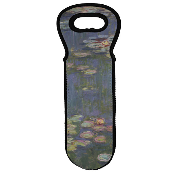 Custom Water Lilies by Claude Monet Wine Tote Bag