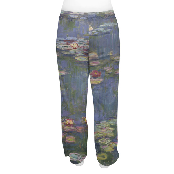 Water Lilies by Claude Monet Women's Pj on model - Back