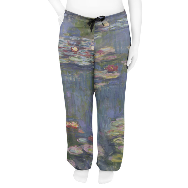 Water Lilies by Claude Monet Women's Pj on model - Front