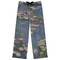 Water Lilies by Claude Monet Womens Pjs - Flat Front