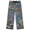 Water Lilies by Claude Monet Womens Pajama Pants - XS