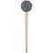 Water Lilies by Claude Monet Wooden 4" Food Pick - Round - Single Pick