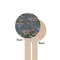 Water Lilies by Claude Monet Wooden 7.5" Stir Stick - Round - Single Sided - Front & Back