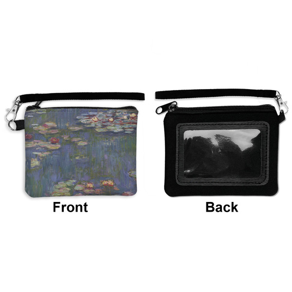 Water Lilies by Claude Monet Wristlet ID Cases - Front & Back