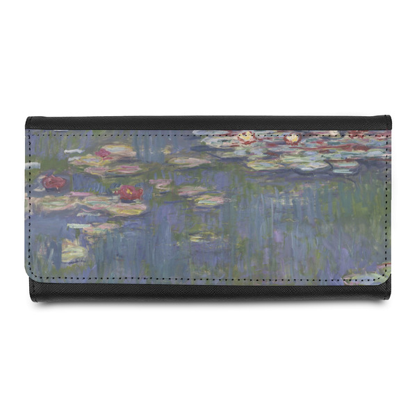 Custom Water Lilies by Claude Monet Leatherette Ladies Wallet