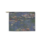 Water Lilies by Claude Monet Zipper Pouch - Small - 8.5"x6"