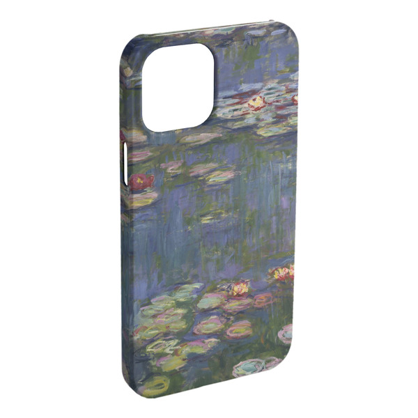 Custom Water Lilies by Claude Monet iPhone Case - Plastic