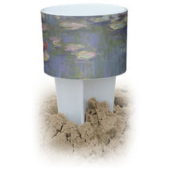 Water Lilies by Claude Monet Beach Spiker Drink Holder