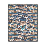 Graduating Students Wood Print - 11x14 (Personalized)