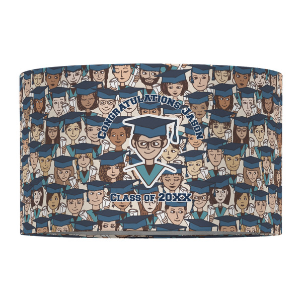 Graduating Students 12" Drum Lampshade - FRONT (Fabric)