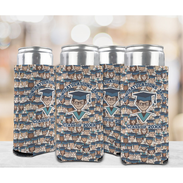 Graduating Students 12oz Tall Can Sleeve - Set of 4 - LIFESTYLE