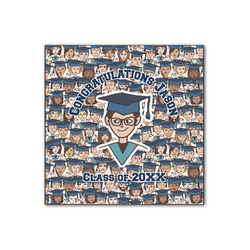 Graduating Students Wood Print - 12x12 (Personalized)