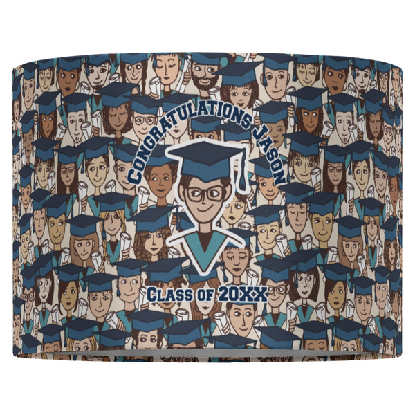 Graduating Students 16" Drum Lampshade - FRONT (Fabric)
