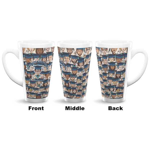 Graduating Students 16 Oz Latte Mug - Approval