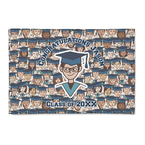 Custom Graduating Students 2' x 3' Indoor Area Rug (Personalized)