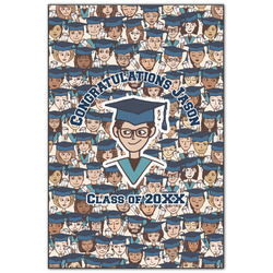 Graduating Students Wood Print - 20x30 (Personalized)