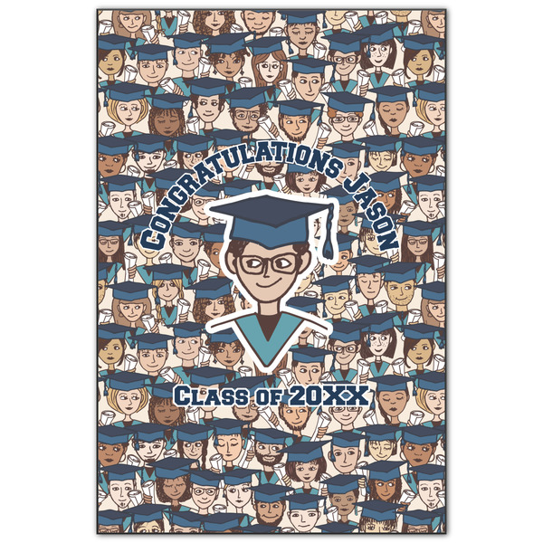 Custom Graduating Students Wood Print - 20x30 (Personalized)