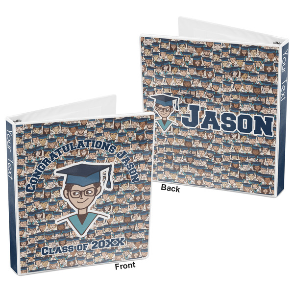 Graduating Students 3-Ring Binder Front and Back
