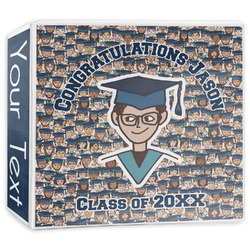 Graduating Students 3-Ring Binder - 3 inch (Personalized)
