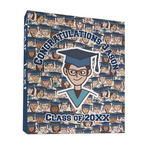 Graduating Students 3 Ring Binder - Full Wrap - 1" (Personalized)