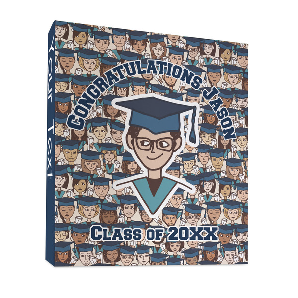 Graduating Students 3 Ring Binders - Full Wrap - 1" - FRONT