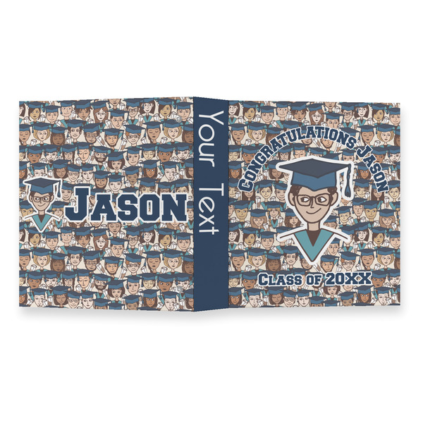 Graduating Students 3 Ring Binders - Full Wrap - 1" - OPEN OUTSIDE