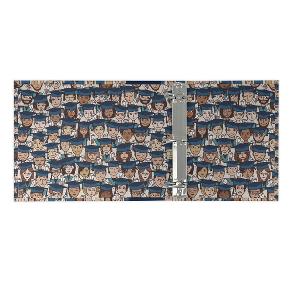 Graduating Students 3 Ring Binders - Full Wrap - 2" - OPEN INSIDE