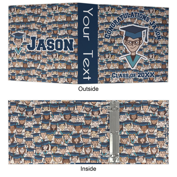 Graduating Students 3 Ring Binders - Full Wrap - 3" - APPROVAL