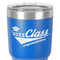 Graduating Students 30 oz Stainless Steel Ringneck Tumbler - Blue - Close Up