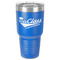 Graduating Students 30 oz Stainless Steel Ringneck Tumbler - Blue - Front