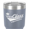 Graduating Students 30 oz Stainless Steel Ringneck Tumbler - Grey - Close Up
