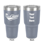 Graduating Students 30 oz Stainless Steel Tumbler - Grey - Double-Sided (Personalized)